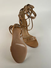 Load image into Gallery viewer, Gianvito Rossi Jett Roma Powder Strap Sandal Heels size 35.5EU