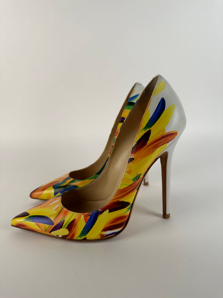 Jimmy Choo Anouk Multicolor Heels Size 37EU