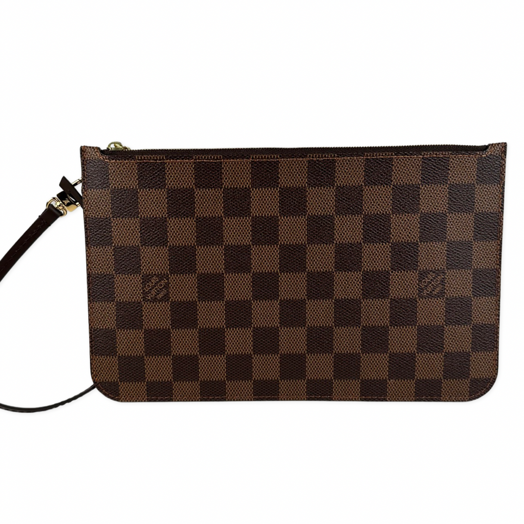 Louis Vuitton Neverfull MM/GM Pochette Damier Ebene Cherry