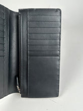 Load image into Gallery viewer, Burberry Long TB Pattern Wallet Black White