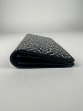 Load image into Gallery viewer, Burberry Long TB Pattern Wallet Black White