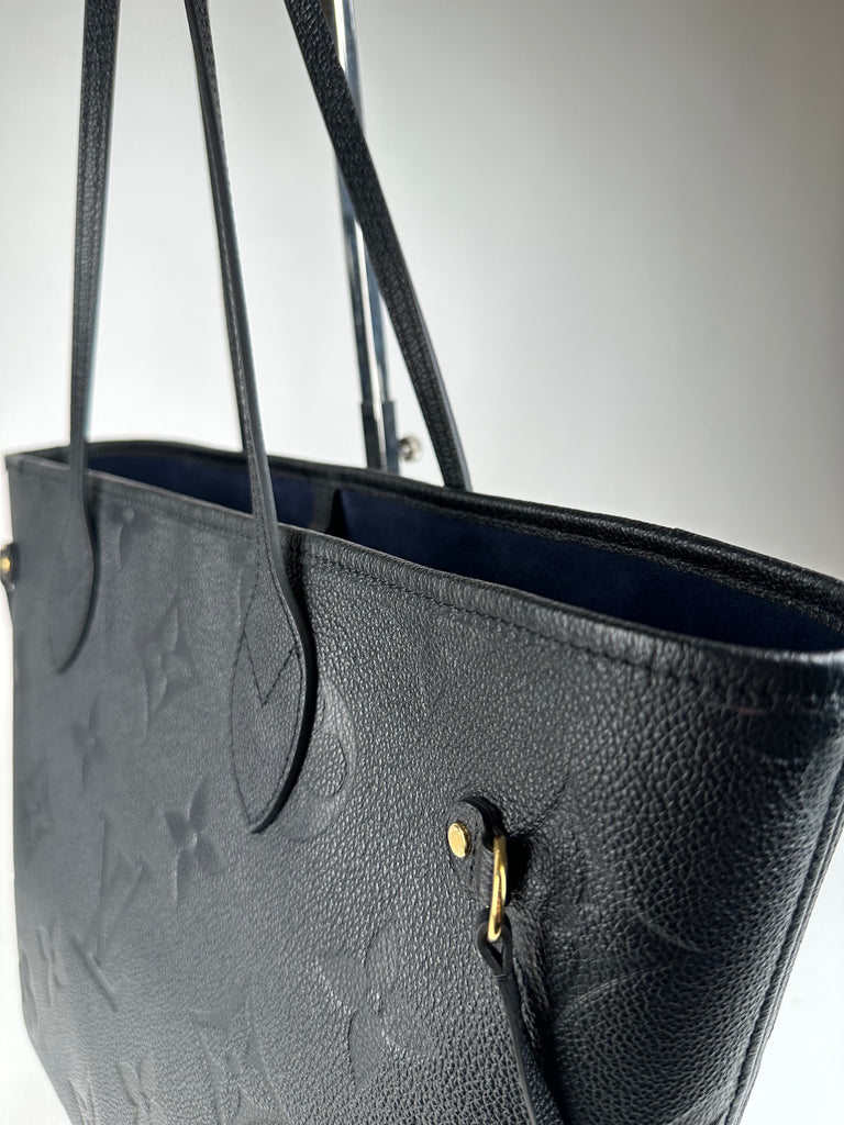 Louis Vuitton Neverfull MM Empreinte Black