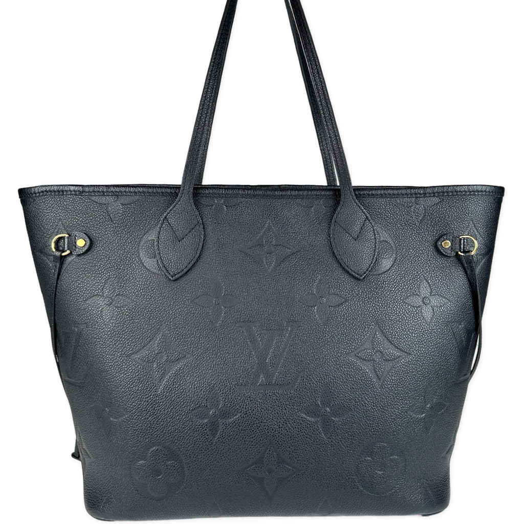 Louis Vuitton Neverfull MM Empreinte Black