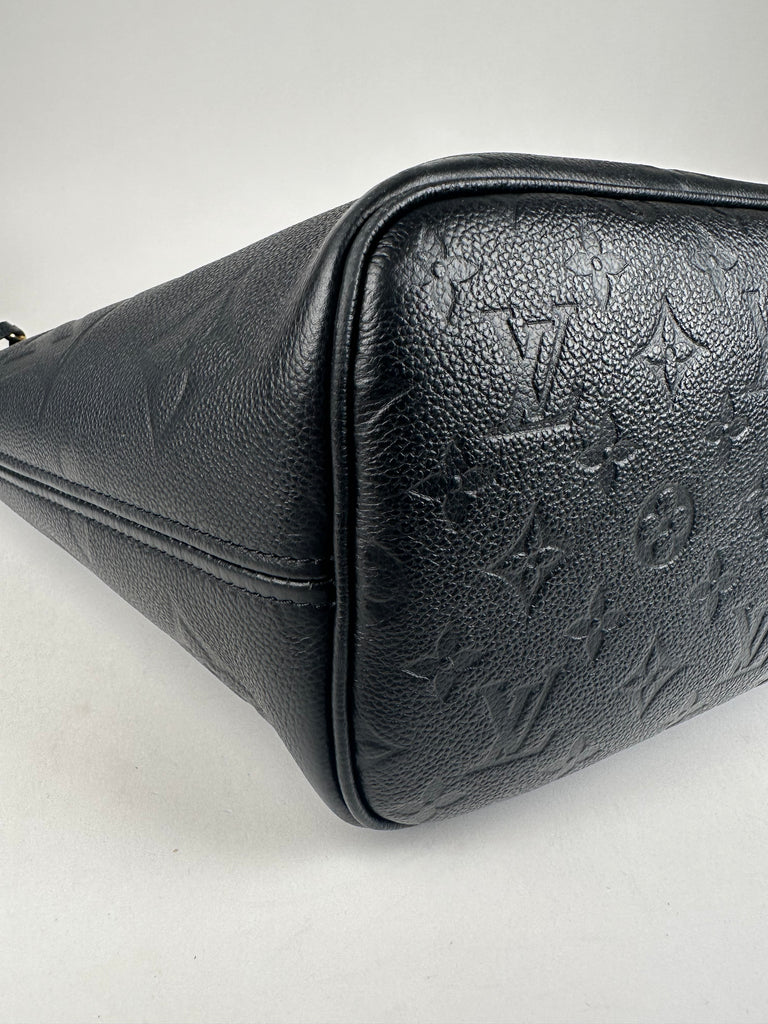 Louis Vuitton Neverfull MM Empreinte Black
