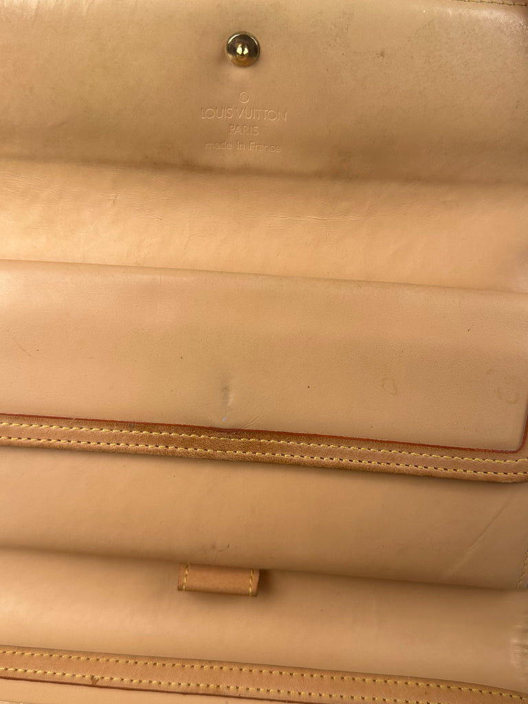 Louis Vuitton Porte Tresor Monogram Multicolor Wallet Black