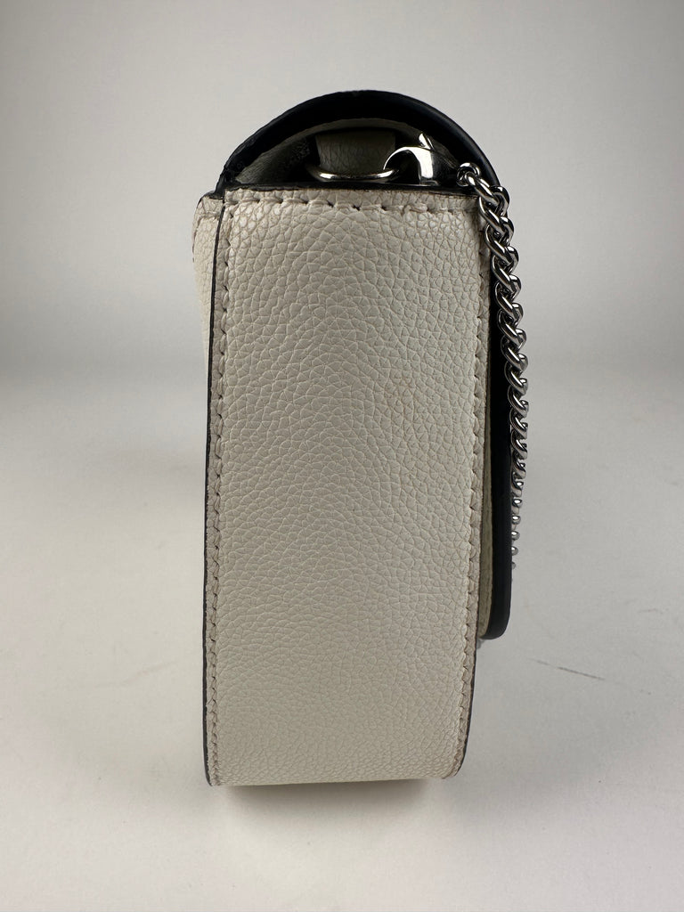 Jimmy Choo Cheri Mini Crossbody Bag White