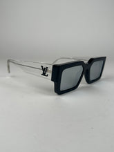 Load image into Gallery viewer, Louis Vuitton LV Clash Square Sunglasses Clear/Black