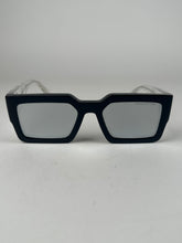 Load image into Gallery viewer, Louis Vuitton LV Clash Square Sunglasses Clear/Black