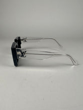 Load image into Gallery viewer, Louis Vuitton LV Clash Square Sunglasses Clear/Black