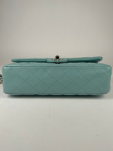 Load image into Gallery viewer, Chanel Caviar Quilted Medium Double Flap Light Blue 20C