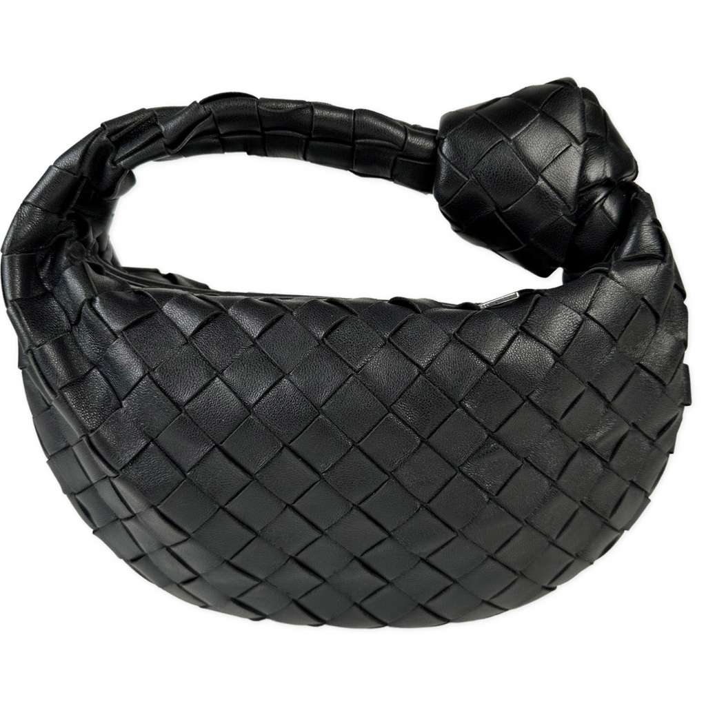 Bottega Veneta Nappa Intrecciato Mini Jodie Black