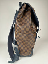 Load image into Gallery viewer, Louis Vuitton Damier Ebene Runner Backpack Blue