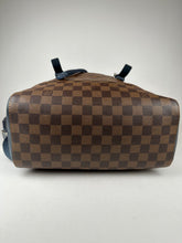 Load image into Gallery viewer, Louis Vuitton Damier Ebene Runner Backpack Blue