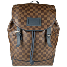 Load image into Gallery viewer, Louis Vuitton Damier Ebene Runner Backpack Blue