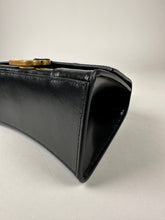 Load image into Gallery viewer, Balenciaga Shiny Calfskin XS Hourglass Top Handle Black