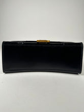 Load image into Gallery viewer, Balenciaga Shiny Calfskin XS Hourglass Top Handle Black