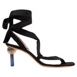 Jacquemus Capri Miss-matched Heel Suede Heel 39EU