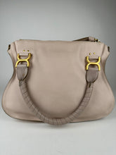 Load image into Gallery viewer, Chloe Medium Marcie Satchel Sand Off White