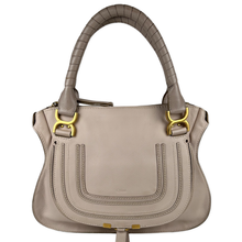 Load image into Gallery viewer, Chloe Medium Marcie Satchel Sand Off White