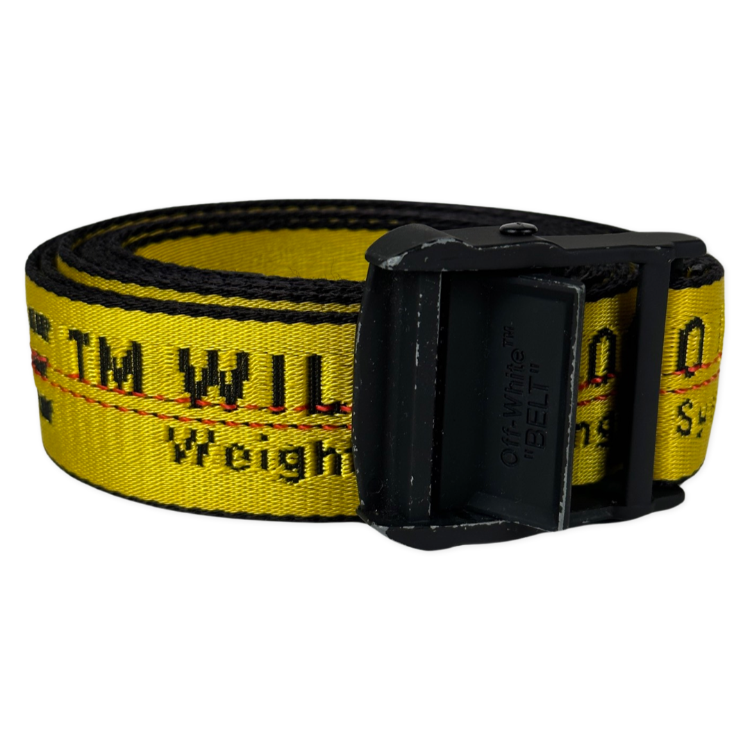 Off-White Classic Industrial Belt Yellow/Black