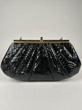 Load image into Gallery viewer, Judith Leiber Vintage Snakeskin Clutch