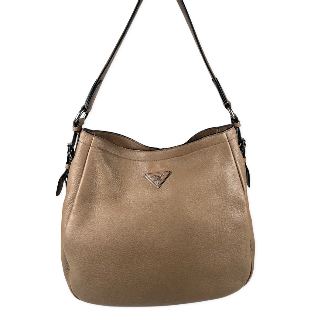 Prada daino hobo clearance bag
