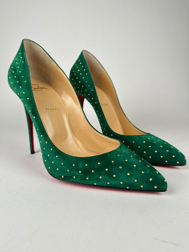 Emerald green deals louboutins