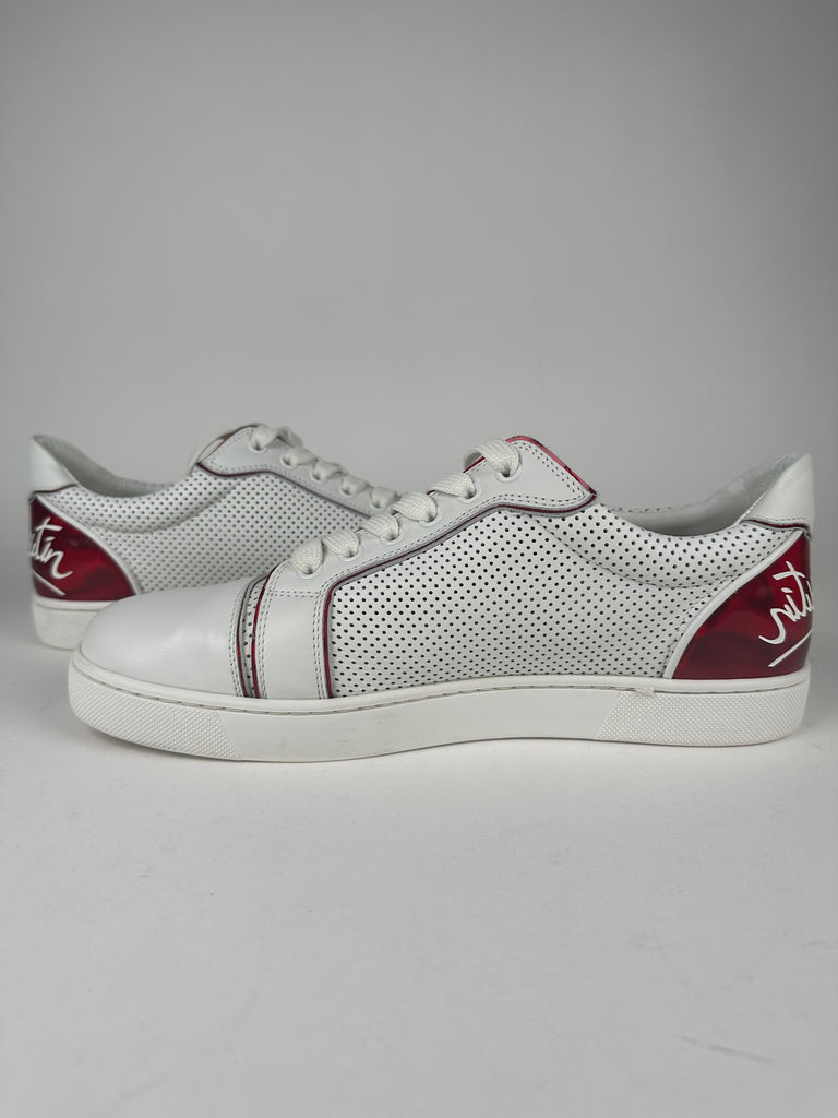 Christian Louboutin Fun Vieira White - Womens Shoes - Size 35