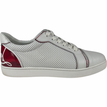 Load image into Gallery viewer, Christian Louboutin Fun Vieira Logo Low Top Sneaker Size 41EU