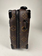 Load image into Gallery viewer, Louis Vuitton Monogram Macassar Handle Soft Trunk Black