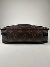 Load image into Gallery viewer, Louis Vuitton Monogram Macassar Handle Soft Trunk Black