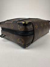 Load image into Gallery viewer, Louis Vuitton Monogram Macassar Handle Soft Trunk Black