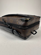 Load image into Gallery viewer, Louis Vuitton Monogram Macassar Handle Soft Trunk Black