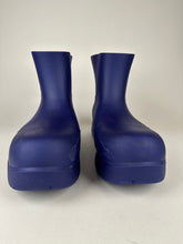 Load image into Gallery viewer, Bottega Veneta Puddle Ankle Boot Blue Size 44EU