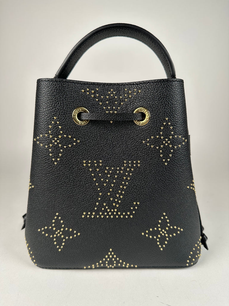 Louis Vuitton Studded Empreinte Neo Noe BB Black