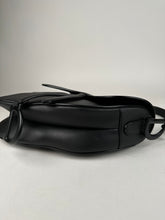 Load image into Gallery viewer, Dior Ultra Matte Calfskin Medium Saddle Bag Black