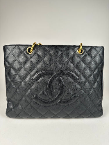 chanel shopping tote bag large