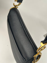 Load image into Gallery viewer, Dior Saddle Grained Calfskin Black