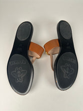 Load image into Gallery viewer, Gucci Marmont Thong Double G Sandal Brown Size 37EU