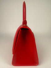 Load image into Gallery viewer, Balenciaga Small Hourglass Top Handle Red Smooth Box Leather
