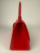 Load image into Gallery viewer, Balenciaga Small Hourglass Top Handle Red Smooth Box Leather