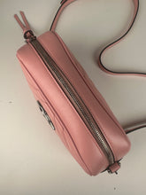 Load image into Gallery viewer, Gucci Calfskin Matelasse Small GG Marmont Chain Shoulder Bag Pink