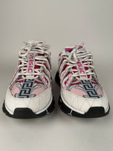 Load image into Gallery viewer, Versace Chain Reaction Sneakers Pink Greca Print Size 37EU