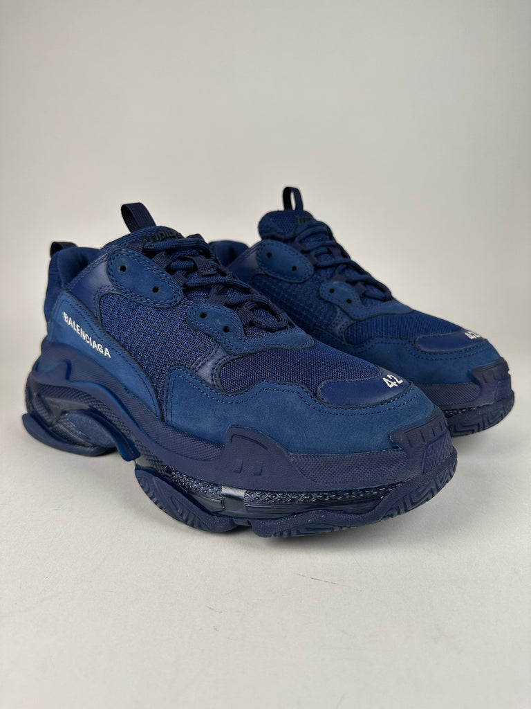 Balenciaga Triple S Navy Blue Size 42EU