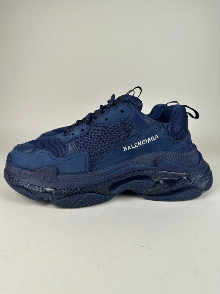 Balenciaga Triple S Navy Blue Size 42EU