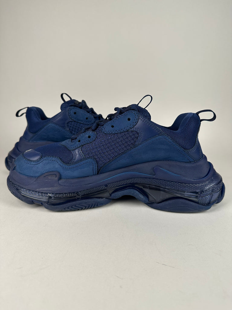 Balenciaga Triple S Navy Blue Size 42EU