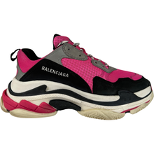 Load image into Gallery viewer, Balenciaga Triple S Black Pink White Size 42EU