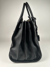 Load image into Gallery viewer, Saint Laurent Grained Calfskin Medium Sac De Jour Souple Black