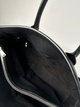 Load image into Gallery viewer, Saint Laurent Grained Calfskin Medium Sac De Jour Souple Black