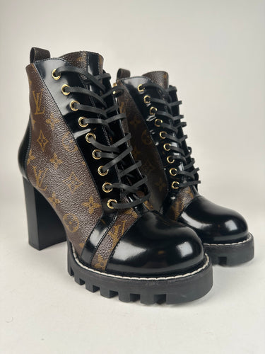 Louis Vuitton Star Trail Monogram Ankle Boot Size 39EU